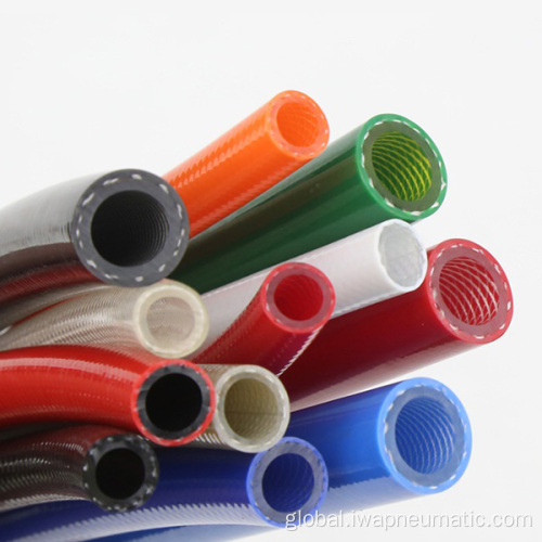 Polyurethane Coiled Tubing Braided PU air water hose Factory